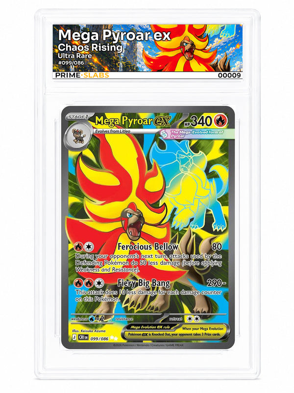 Mega Pyroar ex - Chaos Rising